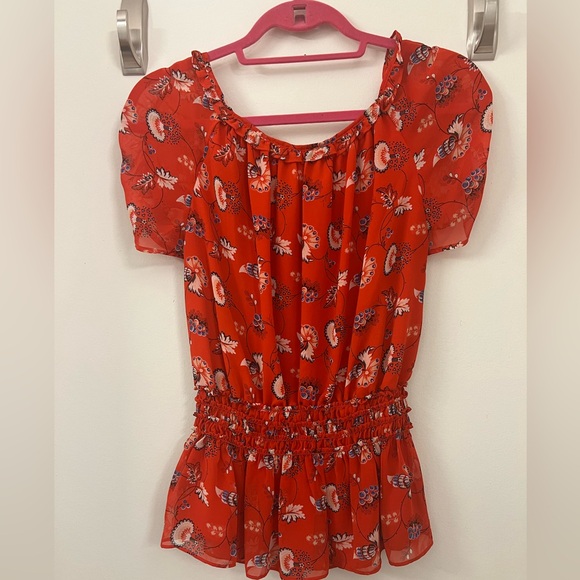 Max Studio Printed Blouse - Picture 3 of 5